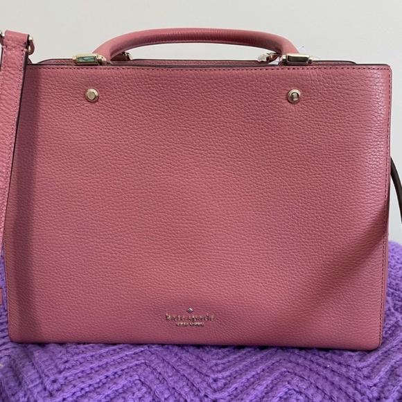 Kate Spade Leila Purse Triple Compartment Satchel - Picture 2 of 12